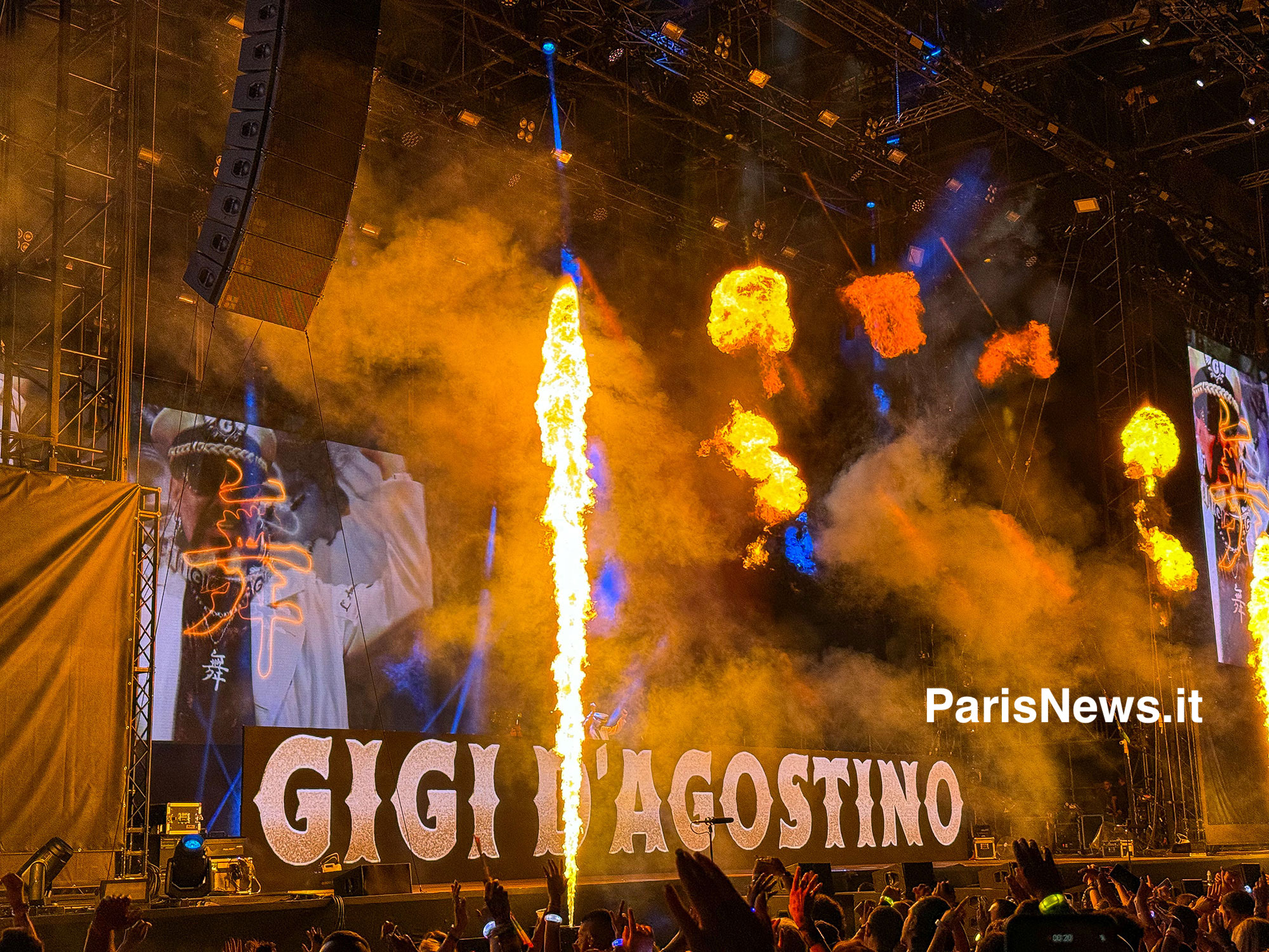 Gigi D'Ag infiamma la Capitale: soldout al Rock in Roma